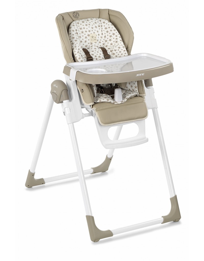 Trona de bebé marrón