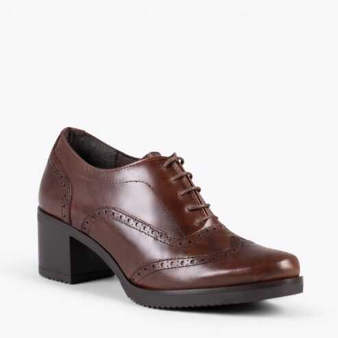 Zapatos oxford marrones